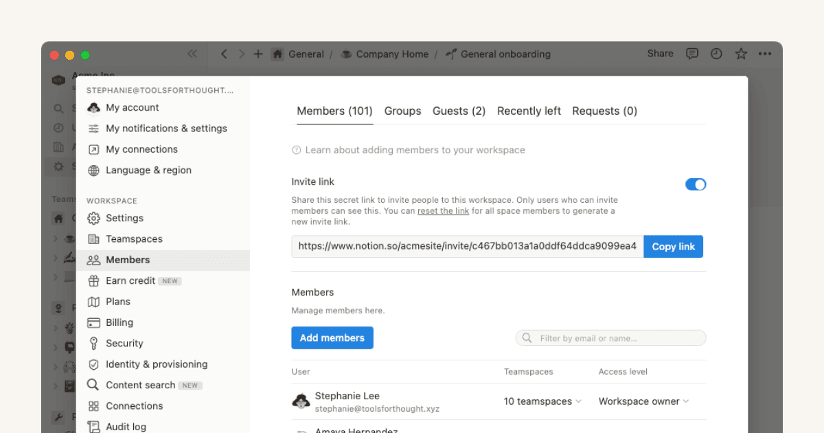 Notion for Enterprise:究極のクイックスタートガイド