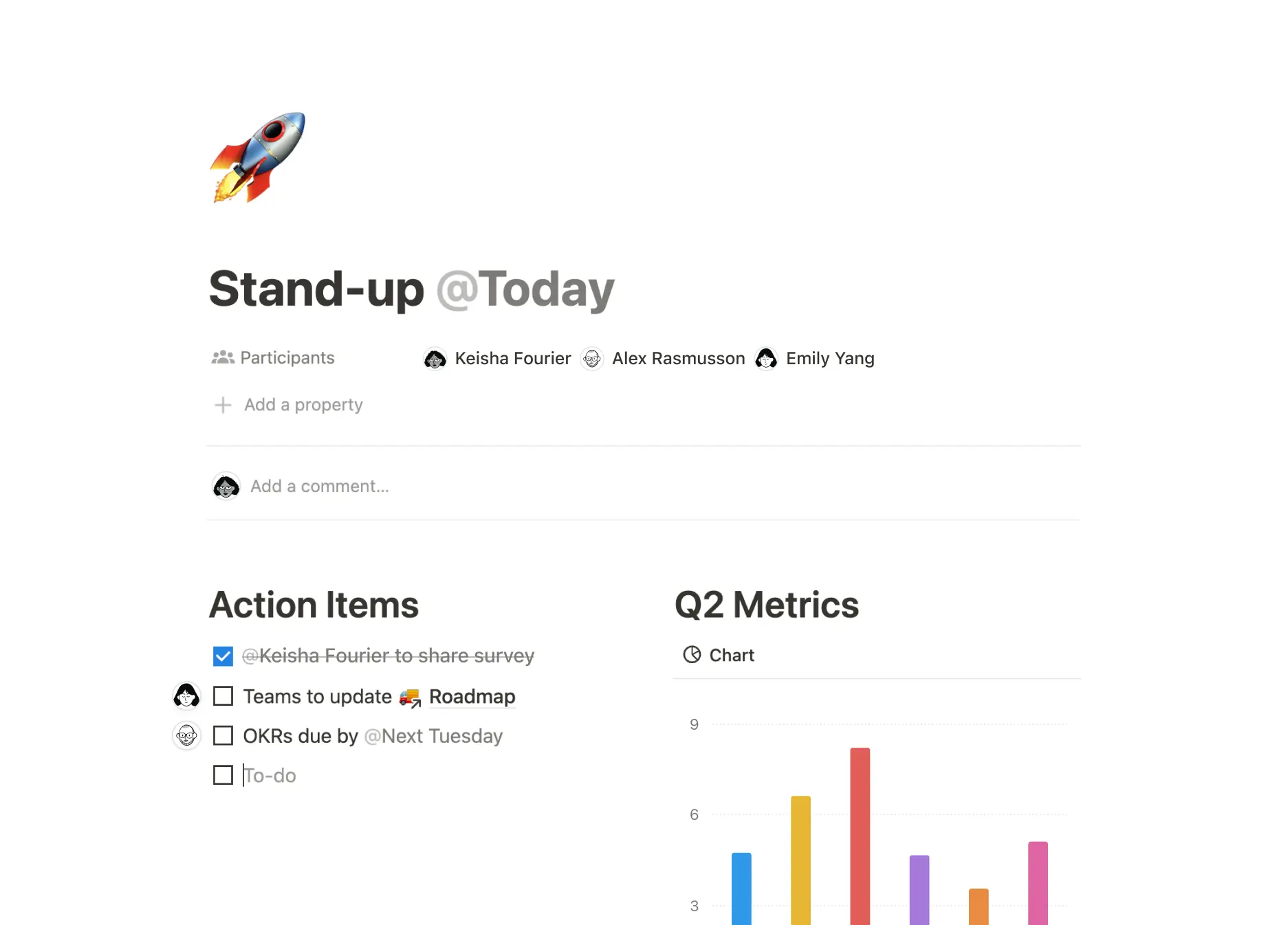 全チームが文書を同時編集