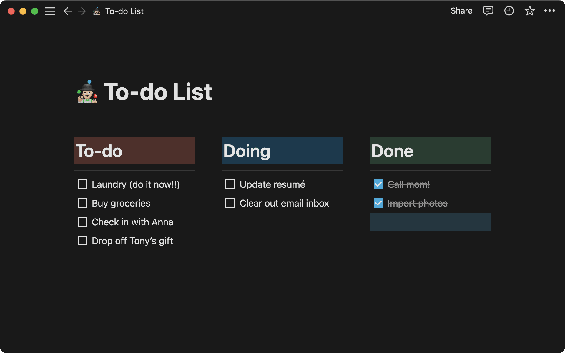 新しいダークモード